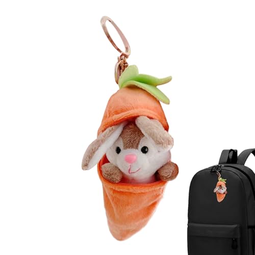 Krujecnt Plüsch Hase | Kuschelhase Anhänger,Hautfreundliche Weiche Puppe Süßer Schmuck Für Kinder Kleinkinder Mädchen Freunde Familie Kollegen Krujecnt Plüsch Hase | Kuschelhase Anhänger,Hautfreundliche Weiche Puppe Süßer Schmuck Für Kinder Kleinkinder Mädchen Freunde Familie Kollegen von Krujecnt