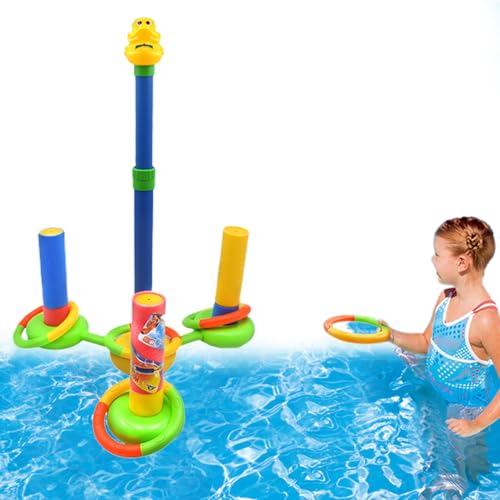 Krujecnt Pool Wasserpistolen | Wasserschlacht Spielzeug - Für Garten, Rasen, Pool Mit Wurfring Für Kinder Mädchen Krujecnt Pool Wasserpistolen | Wasserschlacht Spielzeug - Für Garten, Rasen, Pool Mit Wurfring Für Kinder Mädchen von Krujecnt