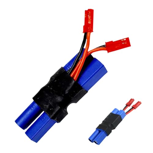 Krujecnt RC Ladegerät Adapter EC5 - Umwandlungsstecker Adapter Für RC-Modelle - Ladeanschluss Umrüst Zubehör Für Teenager Erwachsene RC Fans Krujecnt RC Ladegerät Adapter EC5 - Umwandlungsstecker Adapter Für RC-Modelle - Ladeanschluss Umrüst Zubehör Für Teenager Erwachsene RC Fans von Krujecnt