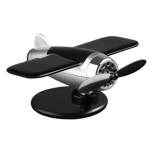 Krujecnt Solarbetriebenes Flugzeugmodell | Solarbetriebenes Hubschrauber-Modell – Sonnenbetriebene Armaturenbrett-Figur für Tisch, Schreibtisch, Zuhause, Schreibtisch im Innenbereich Krujecnt Solarbetriebenes Flugzeugmodell | Solarbetriebenes Hubschrauber-Modell – Sonnenbetriebene Armaturenbrett-Figur für Tisch, Schreibtisch, Zuhause, Schreibtisch im Innenbereich von Krujecnt