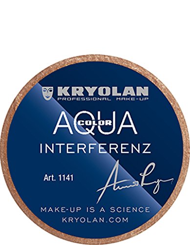 kryolan KR1141/BRONZE Aqua Color Irise Interferenz 8 ml Bronze von Kryolan