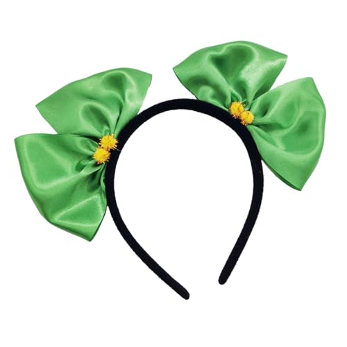 Patricks Day irische grüne Schärpe Schleife Stirnband Irland Party Dekoration Haarschmuck Kostüm Requisiten für Erwachsene Kinder von Ksikdeg