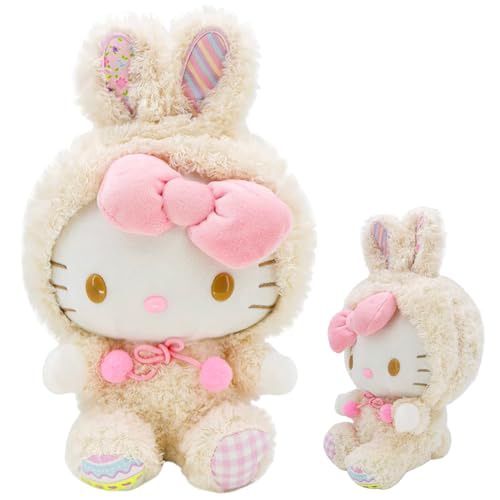 Hello Kitty Plüschtier Spielzeug,30cm Kuscheltier Stofftier,Gefüllte Plüschpuppe Kinderspielzeug Plüschtiere für Kinder Mädchen Jungen Bett Kinderzimmer Dekor Themed Geburtstag Party Supplies von Ksopsdey