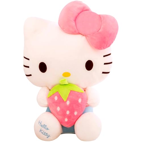 Kitty Cat Kuscheltier,12inch Kawaii Plüschtier, Cartoon Plüschfigur, Kinderpuppe Kuscheltier Puppe Kinderzimmer Dekor Für Jungen und Mädchen Geschenk, zum Knuddel, Sammeln & Kuschel von Ksopsdey