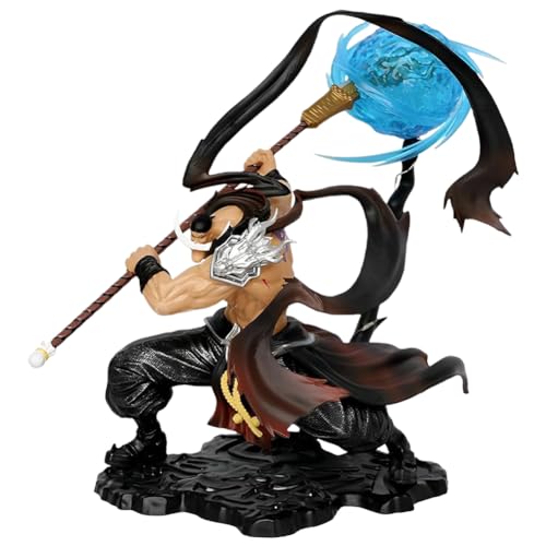 Ksopsdey Edward Newgate Figur One Pie-ce Whitebeard Pirates Figure Kampfposition Actionfigur Anime Charakter Szene Modell Anime Statue Collectibles Spielzeug Dekoration Desktop Kinder Fans Geschenk von Ksopsdey