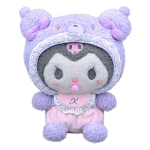 Ksopsdey Kuromi Plush Kuscheltier, Plüschtier Kuscheltier Stofftier Gefüllte Plüschpuppe Kinderspielzeug Kuscheltier Flauschiges Kinderspielzeug Geschenk für Mädchen Geburtstage Weihnachts von Ksopsdey