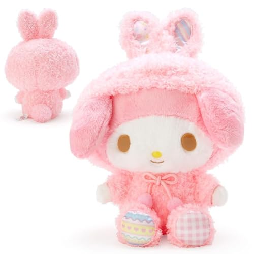 Ksopsdey Melody Plüschtier Spielzeug,Kawaii Rabbit Kuscheltier Cartoon Plüschtier Anime Plush Flauschiges Plüschtier für Kinder Puppe Plüsch Geburtstag Weihnachten Geschenk (Pink) von Ksopsdey