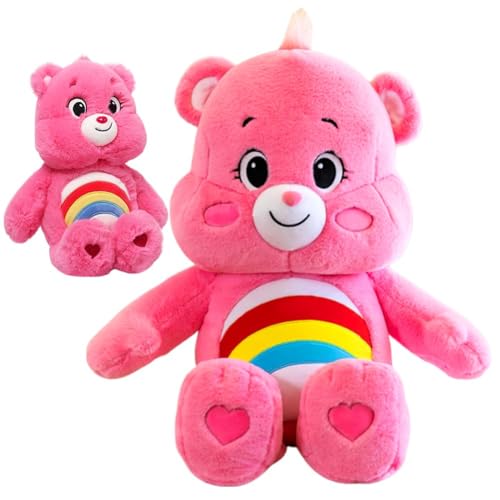 Care Bears Plüschtier 38cm Kuscheltier Stofftier Gefüllte Plüschpuppe Kinderspielzeug Plüschtiere für Kinder Mädchen Jungen Bett Kinderzimmer Dekor Themed Geburtstag Party Supplies von Ksopsdey