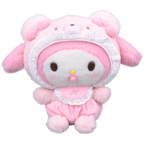 Melody Plush Kuscheltier, Flauschiges Niedliches Kuscheltiere Plüsch Doll Kinderspielzeug Plüschtiere Cartoon Serie Kinder Plüschpuppen Warmes Begleitergeschenk für Kinde von Ksopsdey