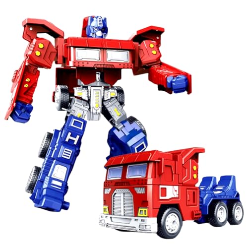 Optimus Prim-e Action Figure, Trans-formers Spielzeug Toy，2 in 1 Deformierter Auto Roboter Spielzeug，Transformation Spielzeug Toy ，Geschenke für Erwachsene und Kinder,Blue von Ksopsdey