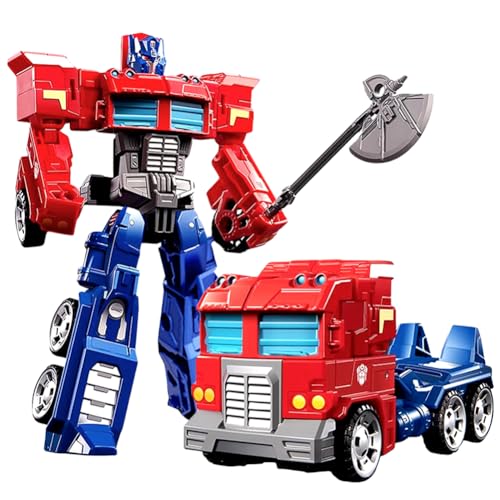 Trans-formers Spielzeug ，Optimus Prim-e Action Figure,2 in 1 Deformierter Auto Roboter Spielzeug，Transformation Spielzeug，Geschenke für Erwachsene und Kinder von Ksopsdey