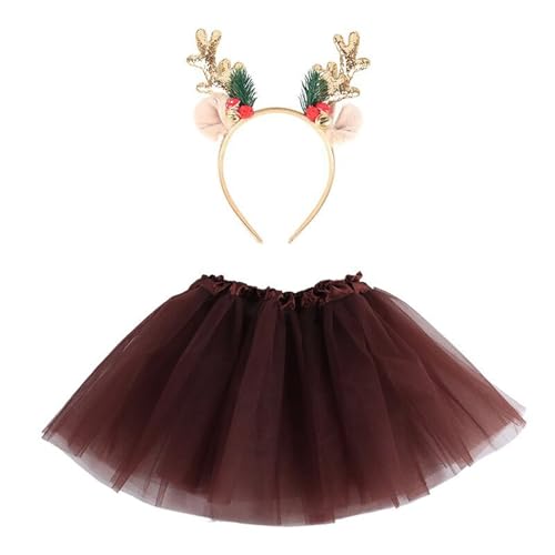 Kswlwccpp Kostüm Reh Damen, Weihnachten Outfit Damen, Lustiger Weihnachtsschmuck, Faschingskostüm Damen, Eisbär Kostüm, Rentier Kostüm, Weihnachtskostüm Damen Lustig, Karneval Kostüm Damen von Kswlwccpp