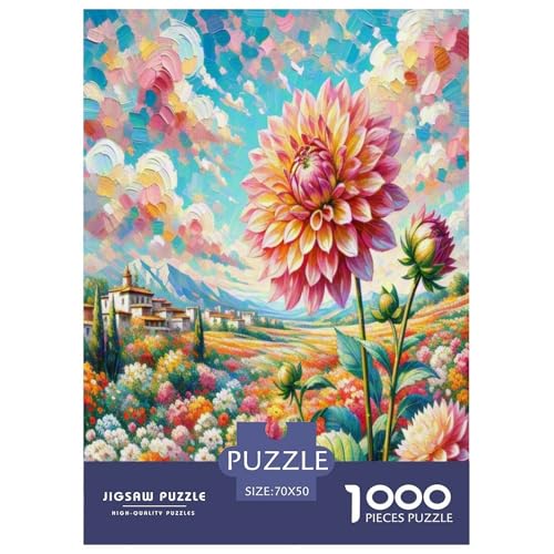 Dahlia Puzzle 1000 Teile Schwer Puzzle Spielzeug Lernspiel Impossible Herausforderungsspielzeug Für Erwachsene Und Kinder Ab 12 Jahren 70x50cm/1000pcs Dahlia Puzzle 1000 Teile Schwer Puzzle Spielzeug Lernspiel Impossible Herausforderungsspielzeug Für Erwachsene Und Kinder Ab 12 Jahren 70x50cm/1000pcs von KuangGeKG