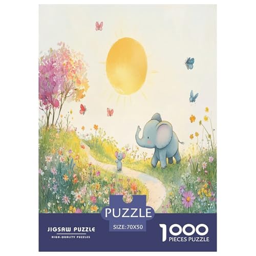 Elefanten Puzzles 1000 Teile Schwer Puzzle Spielzeug Pädagogisches Spiel Impossible Herausforderung Spielzeug Für Erwachsene Und Kinder in Bewährter 70x50cm/1000pcs Elefanten Puzzles 1000 Teile Schwer Puzzle Spielzeug Pädagogisches Spiel Impossible Herausforderung Spielzeug Für Erwachsene Und Kinder in Bewährter 70x50cm/1000pcs von KuangGeKG