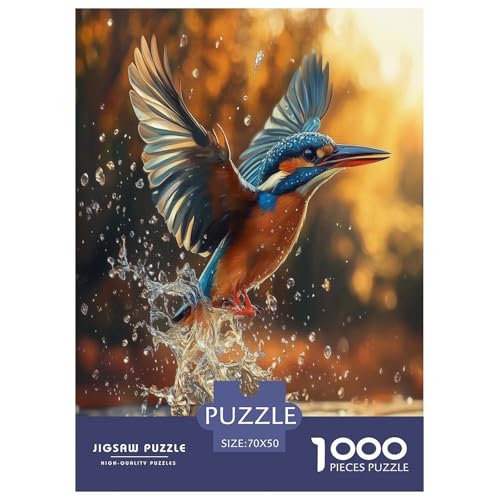 Königfischer Puzzles 1000 Teile Schwer Puzzle Spielzeug Pädagogisches Spiel Impossible Herausforderungsspielzeug Für Erwachsene Und Kinder Ab 14 Jahren 70x50cm/1000pcs Königfischer Puzzles 1000 Teile Schwer Puzzle Spielzeug Pädagogisches Spiel Impossible Herausforderungsspielzeug Für Erwachsene Und Kinder Ab 14 Jahren 70x50cm/1000pcs von KuangGeKG