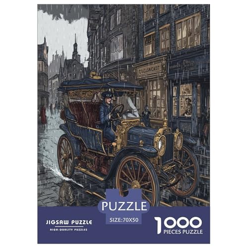 Limousine im Alten Stil Puzzle 1000 Teile Schwer Puzzle Spielzeug Lernspiel Impossible Herausforderung Spielzeug Für Erwachsene Und Kinder in Bewährter 70x50cm/1000pcs Limousine im Alten Stil Puzzle 1000 Teile Schwer Puzzle Spielzeug Lernspiel Impossible Herausforderung Spielzeug Für Erwachsene Und Kinder in Bewährter 70x50cm/1000pcs von KuangGeKG