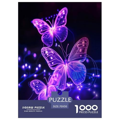Schmetterling Puzzles 1000 Teile Schwer Puzzle Spielzeug Lernspiel Impossible Herausforderungsspielzeug Für Erwachsene Und Kinder in Bewährter 70x50cm/1000pcs Schmetterling Puzzles 1000 Teile Schwer Puzzle Spielzeug Lernspiel Impossible Herausforderungsspielzeug Für Erwachsene Und Kinder in Bewährter 70x50cm/1000pcs von KuangGeKG