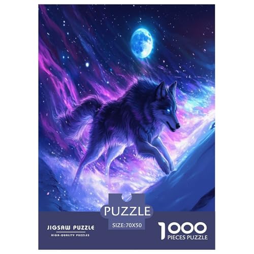 Wolf Puzzles 1000 Teile Schwer Puzzle Spielzeug Pädagogisches Spiel Impossible Herausforderung Spielzeug Für Erwachsene Und Kinder in Bewährter 70x50cm/1000pcs Wolf Puzzles 1000 Teile Schwer Puzzle Spielzeug Pädagogisches Spiel Impossible Herausforderung Spielzeug Für Erwachsene Und Kinder in Bewährter 70x50cm/1000pcs von KuangGeKG