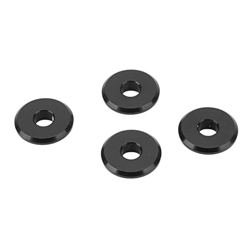 Kufoo Felgenadapter Dichtung Radadapter einfache und robuste Bedienung für Auto 1/7 RC (schwarz) von Kufoo