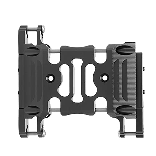 Kufoo Zentrale Basis des RC-Zahnradgetriebes, Montageplatte für RC-Schalthebel aus Aluminiumlegierung, einfach zu installieren für das Upgrade. (Schwarz) von Kufoo