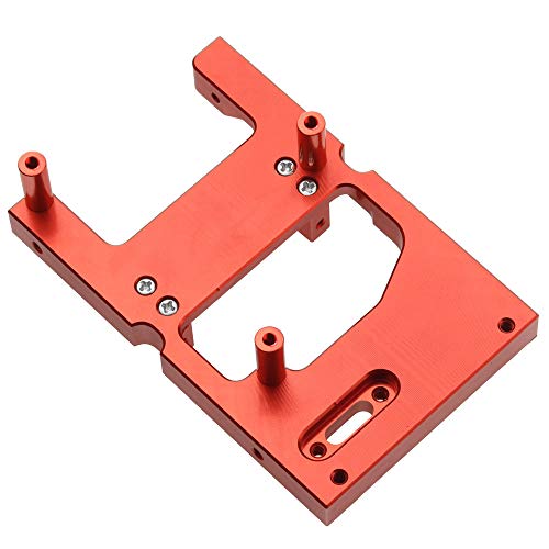 Kufughty Rc Auto Metall Lenkung Servo Warenhaus Feste Halterung für B14 B24 C14 C24 Q65 Mn D90 D99S Mn45, Rot von Kufughty