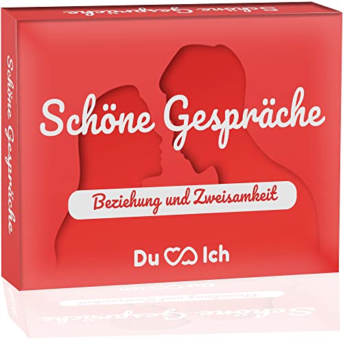 Kulinu Schöne Gespräche - Geschenk für den Partner - Kartenspiel für Paare - Spiel Geschenkidee als Paar - Paarspiele Fragespiel für Zwei Personen - Spiel zu Zweit von Kulinu