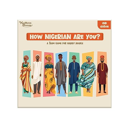 Wie nigerianisch bist du? Edition 2: Das klassische Trivia-Teamspiel über Nigerias Geschichte, Kultur, Reiseziele und Unterhaltung. von Kulture Games