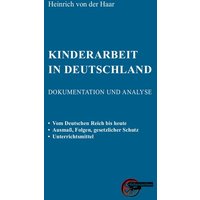 Kinderarbeit in Deutschland von Kulturmaschinen Verlag