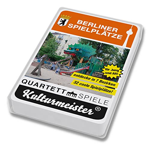 Kulturmeister Berliner Spielplätze Quartett von Kulturmeister