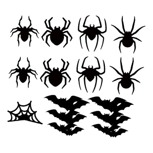 Kuntesetty 2 Wandsticker Fledermaus Halloween Wandaufkleber Fenstersticker LED Lichteffekt PVC Deko für Heim Ladenlokal Büro Wohnzimmer Partygäste Esszimmer, 21 Stück Kuntesetty 2 Wandsticker Fledermaus Halloween Wandaufkleber Fenstersticker LED Lichteffekt PVC Deko für Heim Ladenlokal Büro Wohnzimmer Partygäste Esszimmer, 21 Stück von Kuntesetty