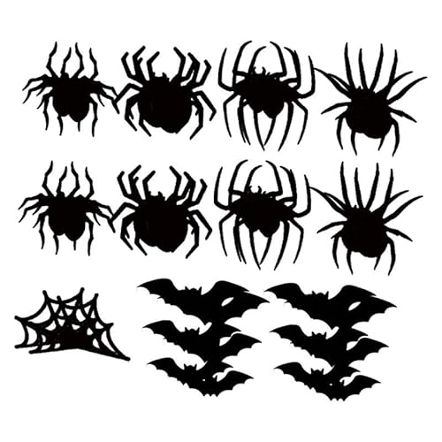 Kuntesetty 2 Wandsticker Fledermaus Halloween Wandaufkleber Fenstersticker LED Lichteffekt PVC Deko für Heim Ladenlokal Büro Wohnzimmer Partygäste Esszimmer, 30 Stück Kuntesetty 2 Wandsticker Fledermaus Halloween Wandaufkleber Fenstersticker LED Lichteffekt PVC Deko für Heim Ladenlokal Büro Wohnzimmer Partygäste Esszimmer, 30 Stück von Kuntesetty