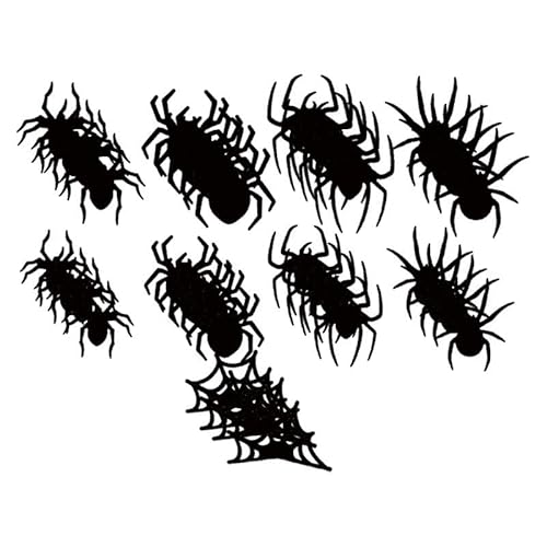 Kuntesetty 9 Stück Wandaufkleber Halloween 3D Wandsticker PVC Fensterdekoration mit Licht für Gespenstische Raumgestaltung für Esszimmer Büro Party Tür, 36 StÜcke Kuntesetty 9 Stück Wandaufkleber Halloween 3D Wandsticker PVC Fensterdekoration mit Licht für Gespenstische Raumgestaltung für Esszimmer Büro Party Tür, 36 StÜcke von Kuntesetty