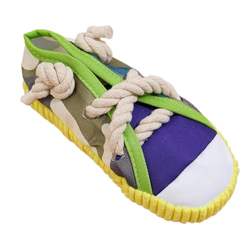 Kuntesetty Kauspielzeug für Hunde Kleiner Rassen, Schuhform, Quietschspielzeug, Heimtierbedarf, Segeltuch, Schuhform, Kauspielzeug, reißfest, Reinigungszerrer, Yellow Kuntesetty Kauspielzeug für Hunde Kleiner Rassen, Schuhform, Quietschspielzeug, Heimtierbedarf, Segeltuch, Schuhform, Kauspielzeug, reißfest, Reinigungszerrer, Yellow von Kuntesetty