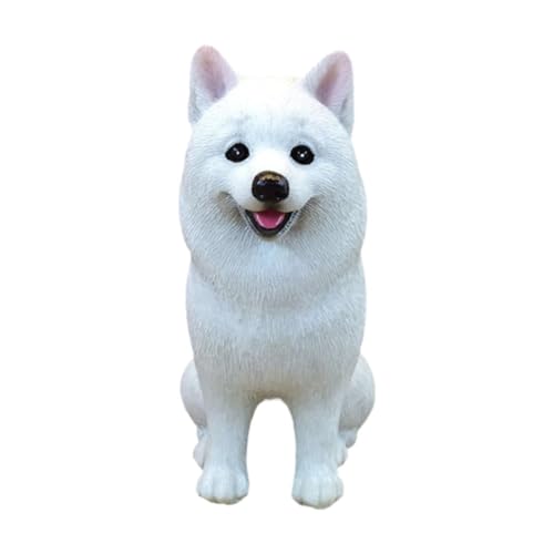 Kuntesetty Samojede Hund Figur Dekorative Ornament für Tischplatte Auto Innen Schlafzimmer Kuntesetty Samojede Hund Figur Dekorative Ornament für Tischplatte Auto Innen Schlafzimmer von Kuntesetty