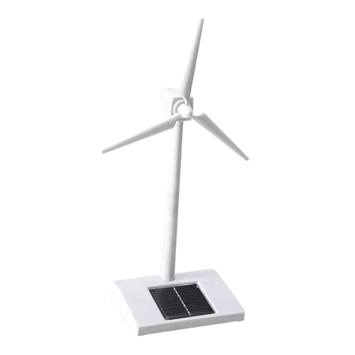 Kuntesetty Solarbetriebene Windmühle für Kinder, DIY Bausatz mit Vertikalem Windgenerator von Kuntesetty