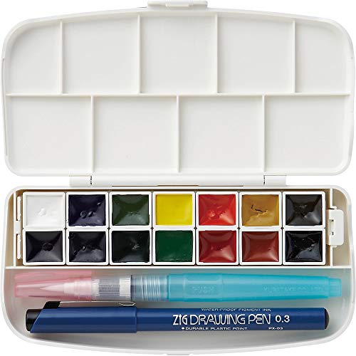 Kuretake Fils Watercolor Set 14 Color Set (Japan Import) von Kuretake