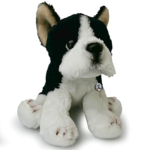 Boston Terrier Kuscheltier Hund Bulldogge Plüschtier Schnuffelhund Hank - Kuscheltiere*biz von Kuscheltiere.biz