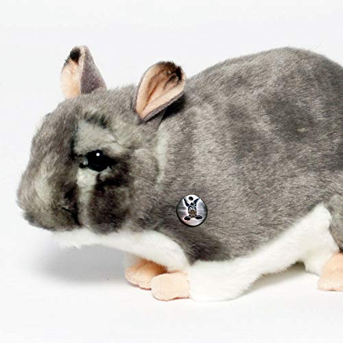 Chinchilla Kuscheltier grau 28 cm Plüschtier Wollmaus * Shila von Kuscheltiere.biz