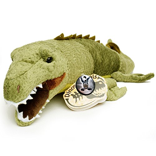 Dinosaurier Mosasaurus Kuscheltier grün 44 cm Plüsch Meeresechse Murphy - Kuscheltiere*biz von Kuscheltiere.biz