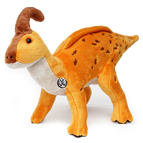 Dinosaurier Parasaurolophus Kuscheltier 35 cm orange Plüschtier PAYA - Kuscheltiere*biz von Kuscheltiere.biz