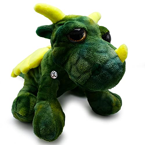 Drache grün 30 cm Kuscheltier Plüschtier Plüschdrache Molnar - Kuscheltiere*biz von Kuscheltiere.biz