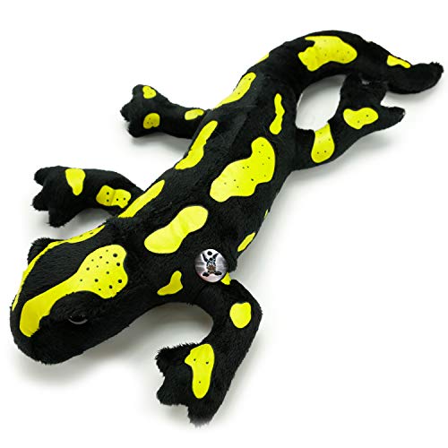 Feuersalamander Kuscheltier Lurch schwarz gelb Molch Amphibie Plüschtier Louis - Kuscheltiere*biz von Kuscheltiere.biz