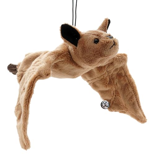 Fledermaus Kuscheltier braun Teichfledermaus Zwergfledermaus Plüschtier 35 cm Chiro von Kuscheltiere.biz