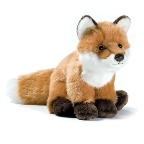 Fuchs Kuscheltier Rotfuchs sitzend Plüschtier JEYJEY von Kuscheltiere.biz