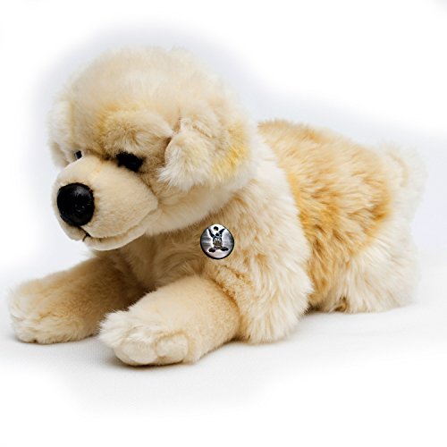 Golden Retriever Bonnie Labradoodle liegend Kuscheltier Plüschtier 38 cm von Kuscheltiere.biz