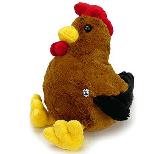 Huhn Kuscheltier Henne braun Plüschtier Plüsch Vogel Berta - Kuscheltiere*biz von Kuscheltiere.biz