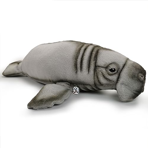 Kuscheltiere.biz Seekuh Premium Plüschtier Manati Dugong Dekotier SARABI von Kuscheltiere.biz