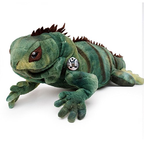 Leguan Kuscheltier grün Iguana Echse Plüschtier 68 cm GRISU - Kuscheltiere*biz von Kuscheltiere.biz