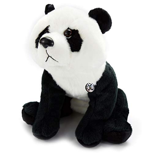 Panda Bär BAHARI Plüschtier 23 cm sitzend Kuscheltier by Uni-Toys von Kuscheltiere.biz