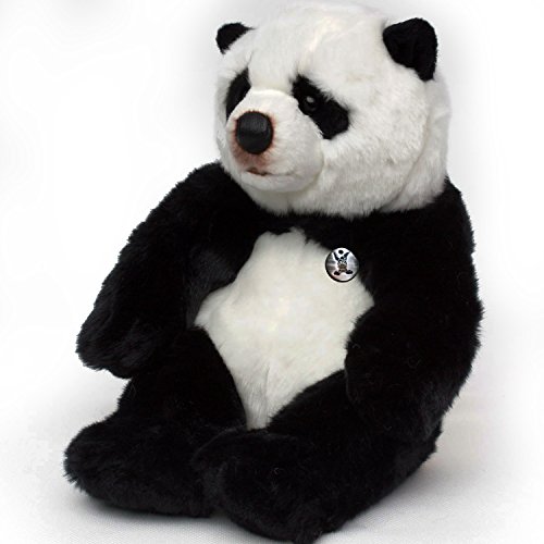 Panda Bär JIMBO Plüschtier 30 cm sitzend Kuscheltier Plüschtier Teddy by Uni-Toys von Kuscheltiere.biz